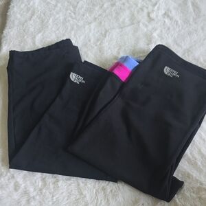 The North Face Black and Pink Leggings